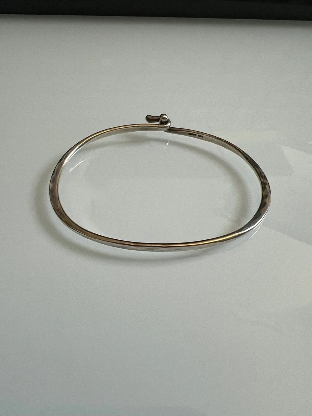James Avery Hammered Hook-On Bracelet